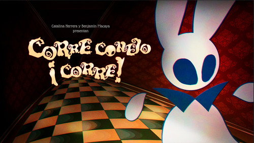 Corre Conejo, ¡Corre! Backdrop Blur