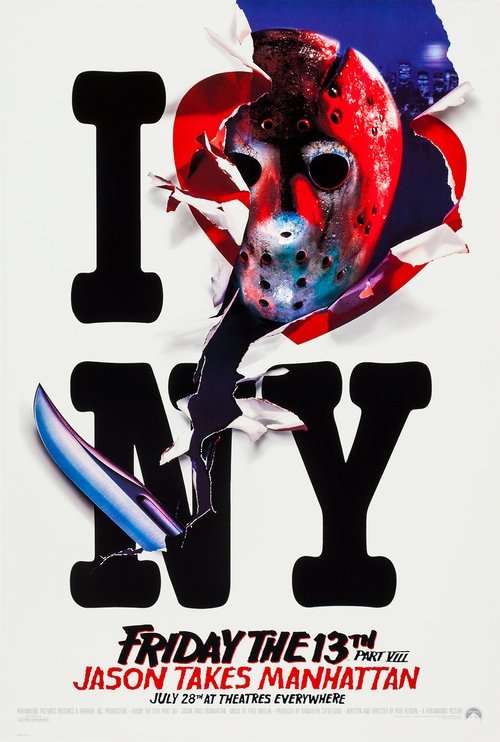 Friday the 13th Part VIII: Jason Takes Manhattan poster