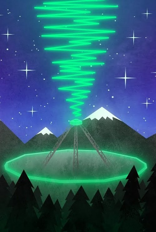 Shouting at Stars: A History of Interstellar Messages poster