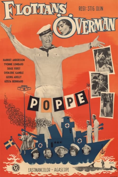 Poster Flottans överman 1958
