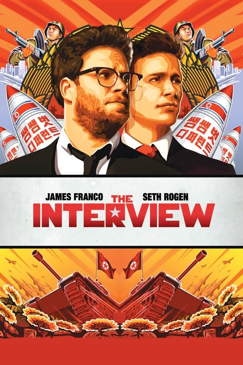 Grootschalige poster van The Interview