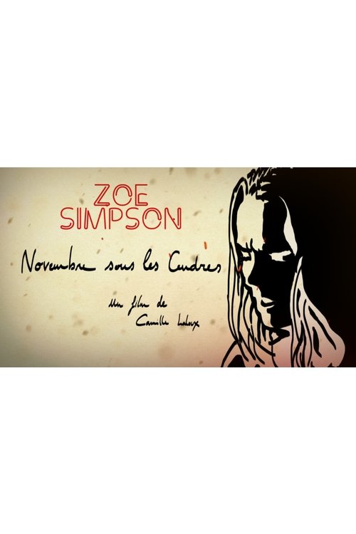 Novembre sous les cendres movie poster player