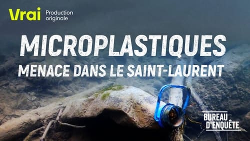 Microplastiques : Menace dans le Saint-Laurent Backdrop Blur