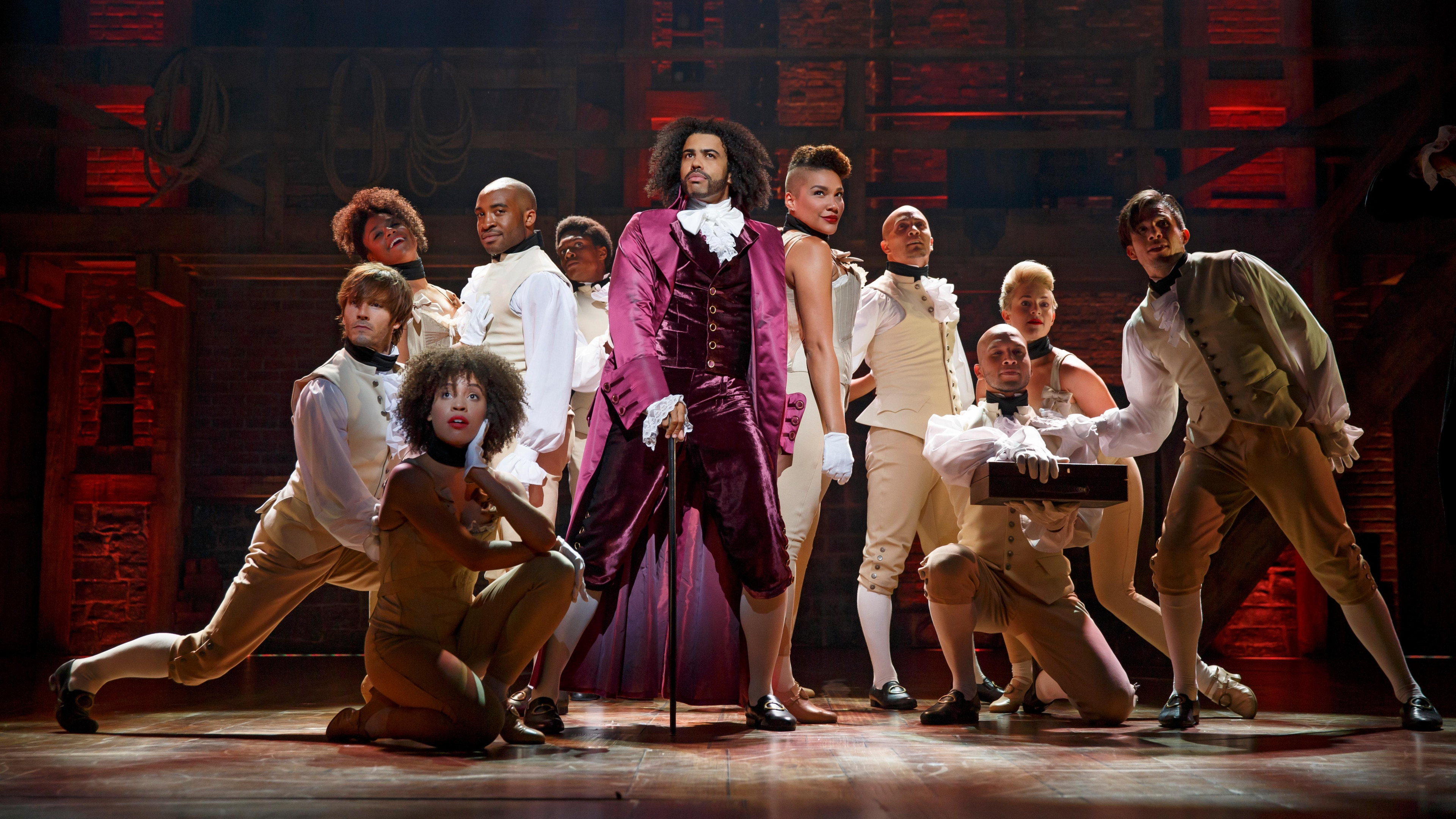 Hamilton's America's poster