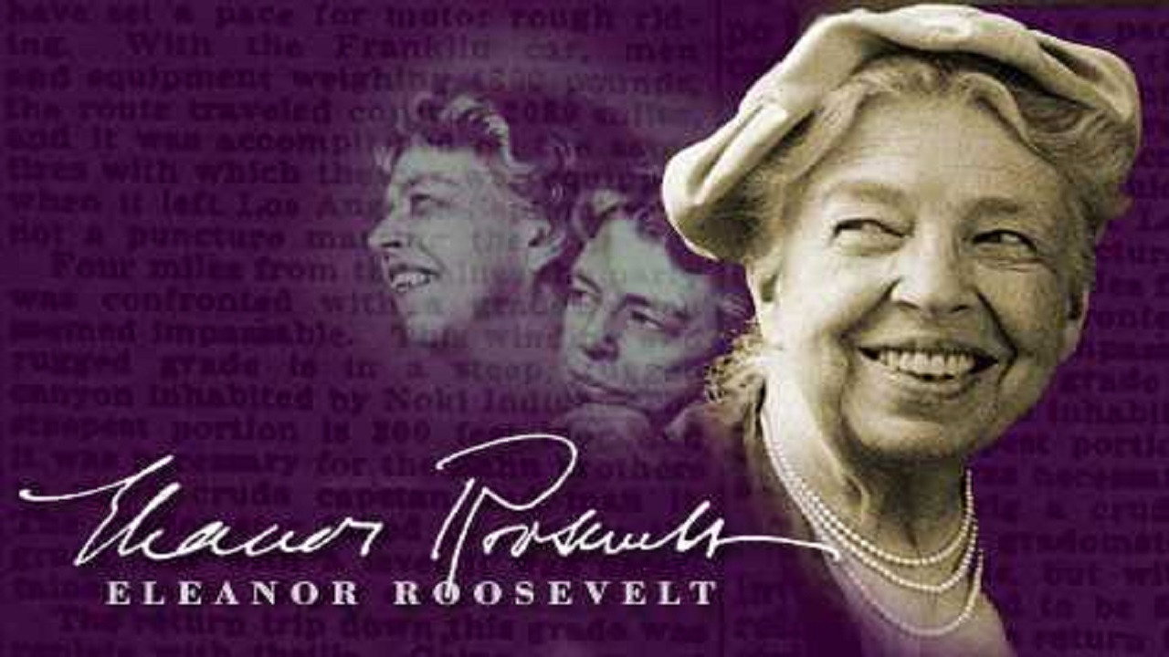 Eleanor Roosevelt's poster