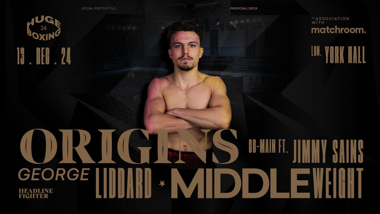 George Liddard vs. Omar Ilunga's poster