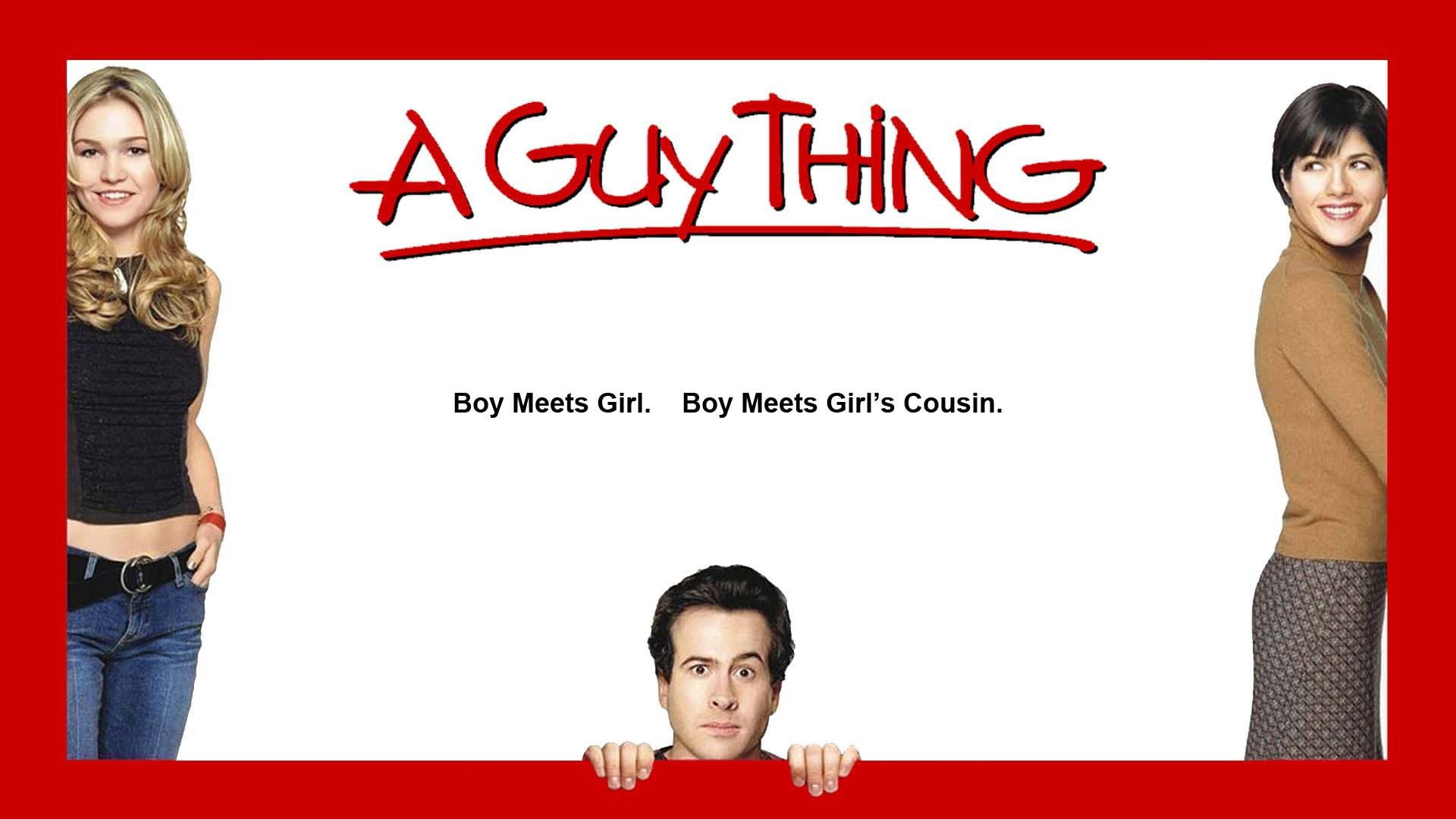A Guy Thing's poster