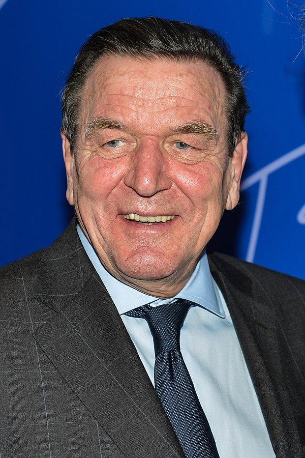 Gerhard Schröder's poster