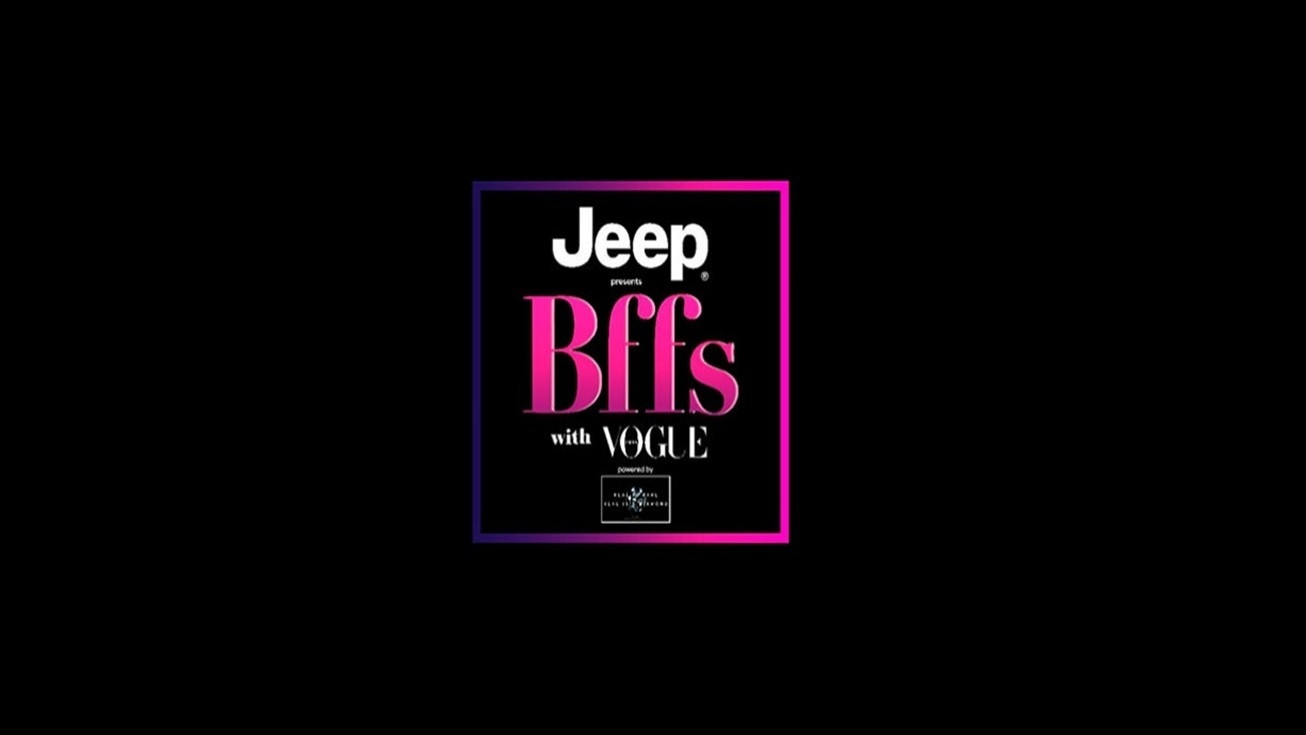 BFFs with Vogue's poster
