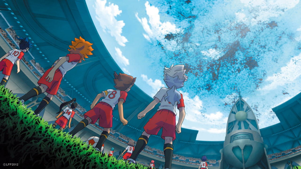 Inazuma Eleven GO vs. Danball Senki W's poster