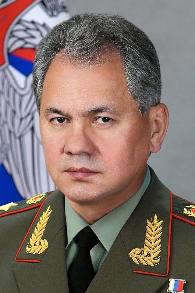 Sergey Shoygu's poster