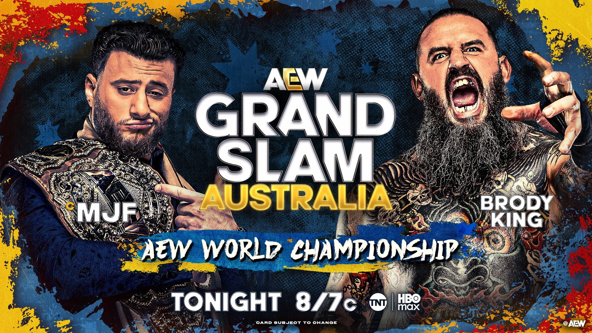 AEW Grand Slam Australia 2026's poster