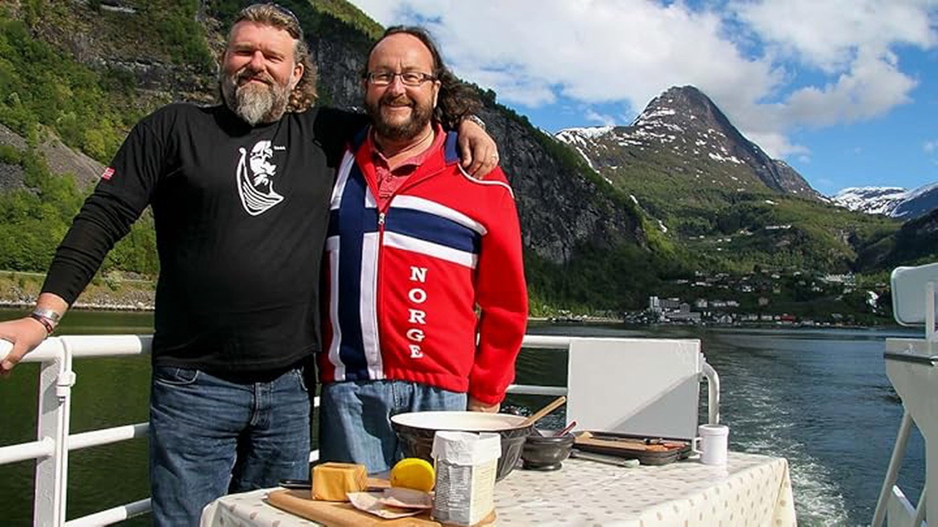 The Hairy Bikers Bakeation's poster