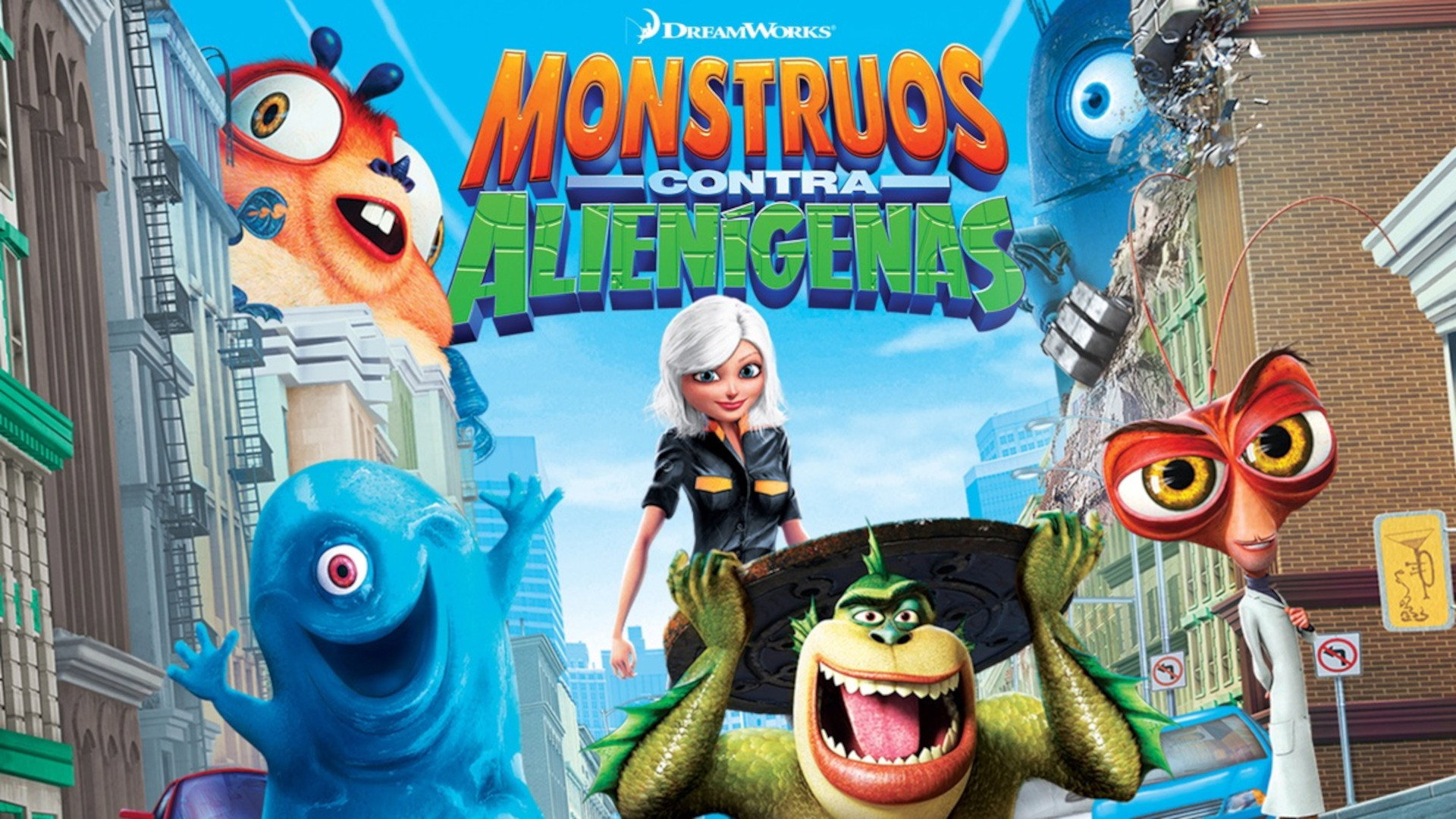 Monsters vs. Aliens's poster