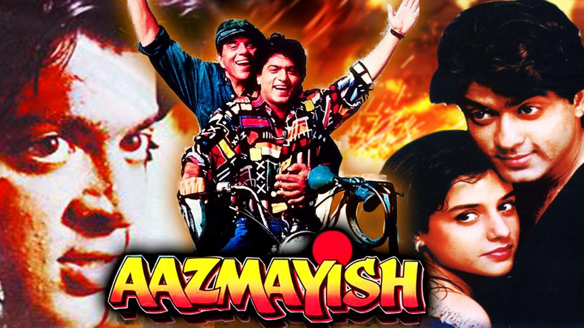 Aazmayish's poster