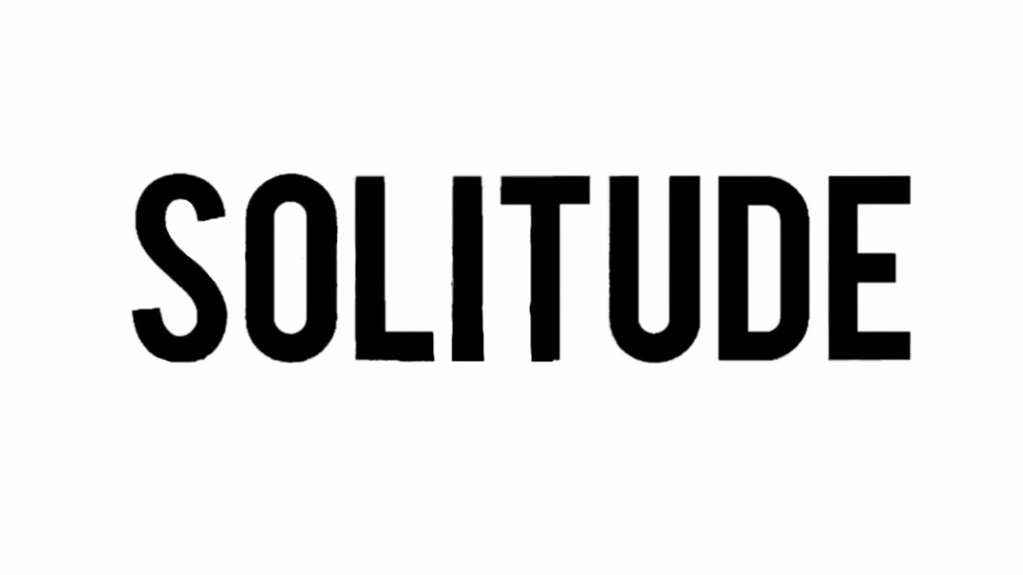 SOLITUDE's poster