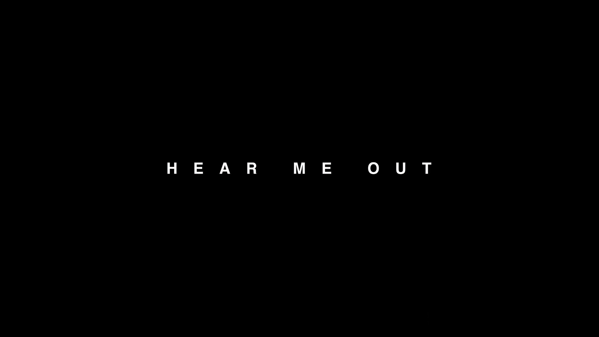 Hear Me Out's poster