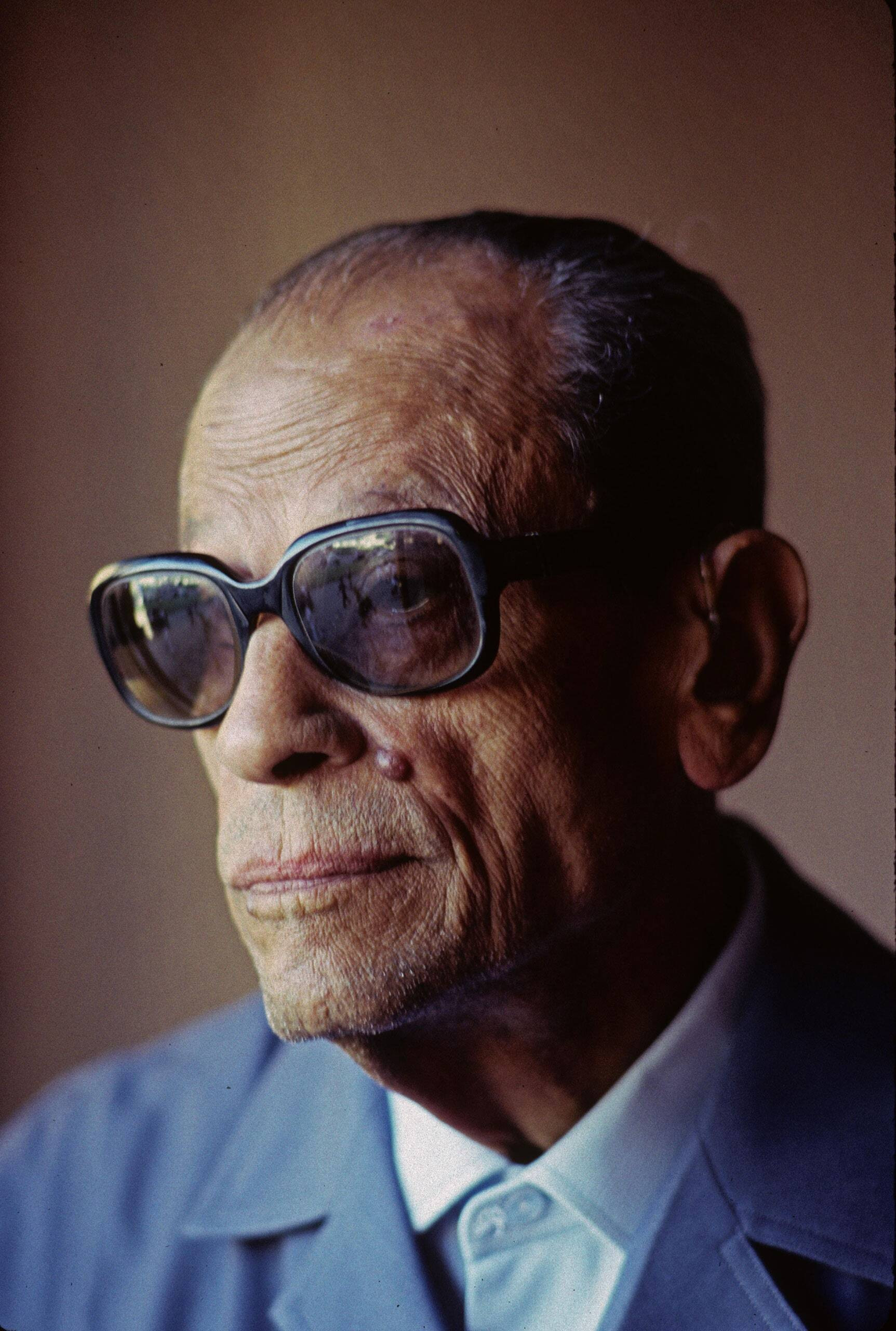Naguib Mahfouz's poster