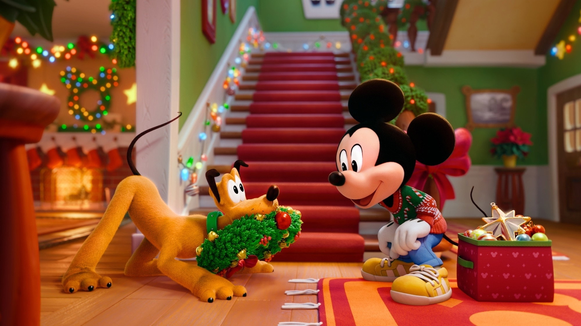 Mickey's Home Alone's poster