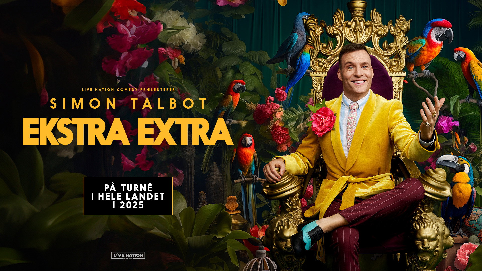 Simon Talbot: Ekstra Extra's poster