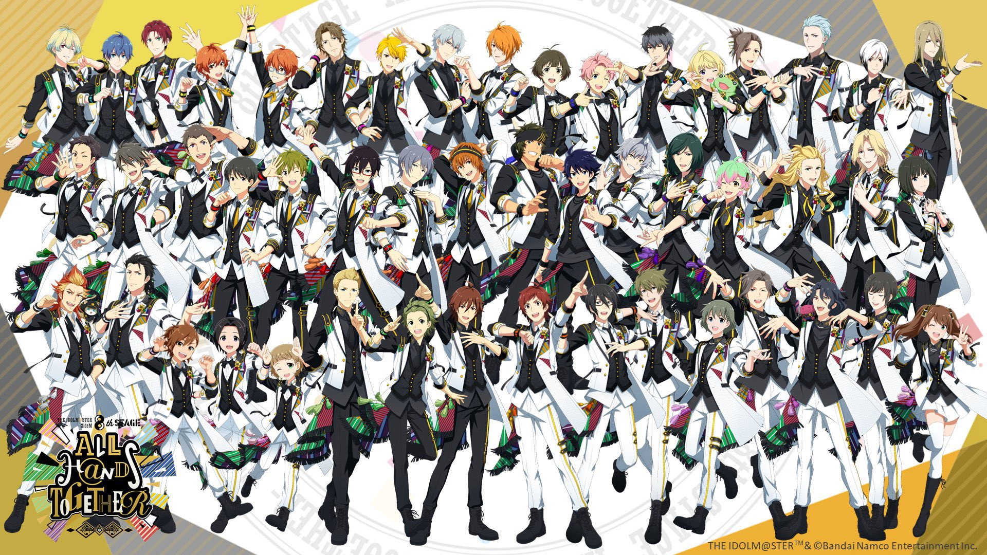 THE IDOLM@STER SideM 8th STAGE ~ALL H@NDS TOGETHER~'s poster