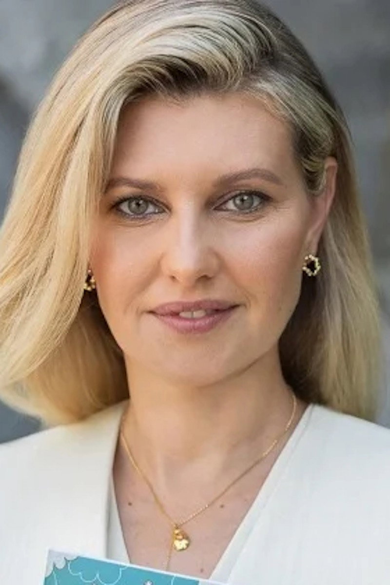 Olena Zelenska's poster