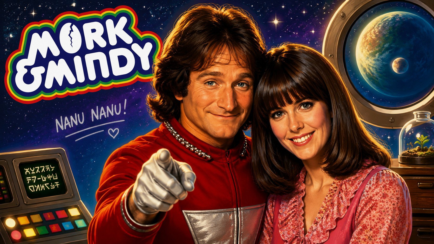Mork & Mindy's poster