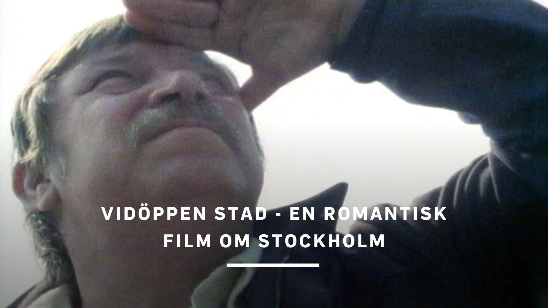Vidöppen stad's poster