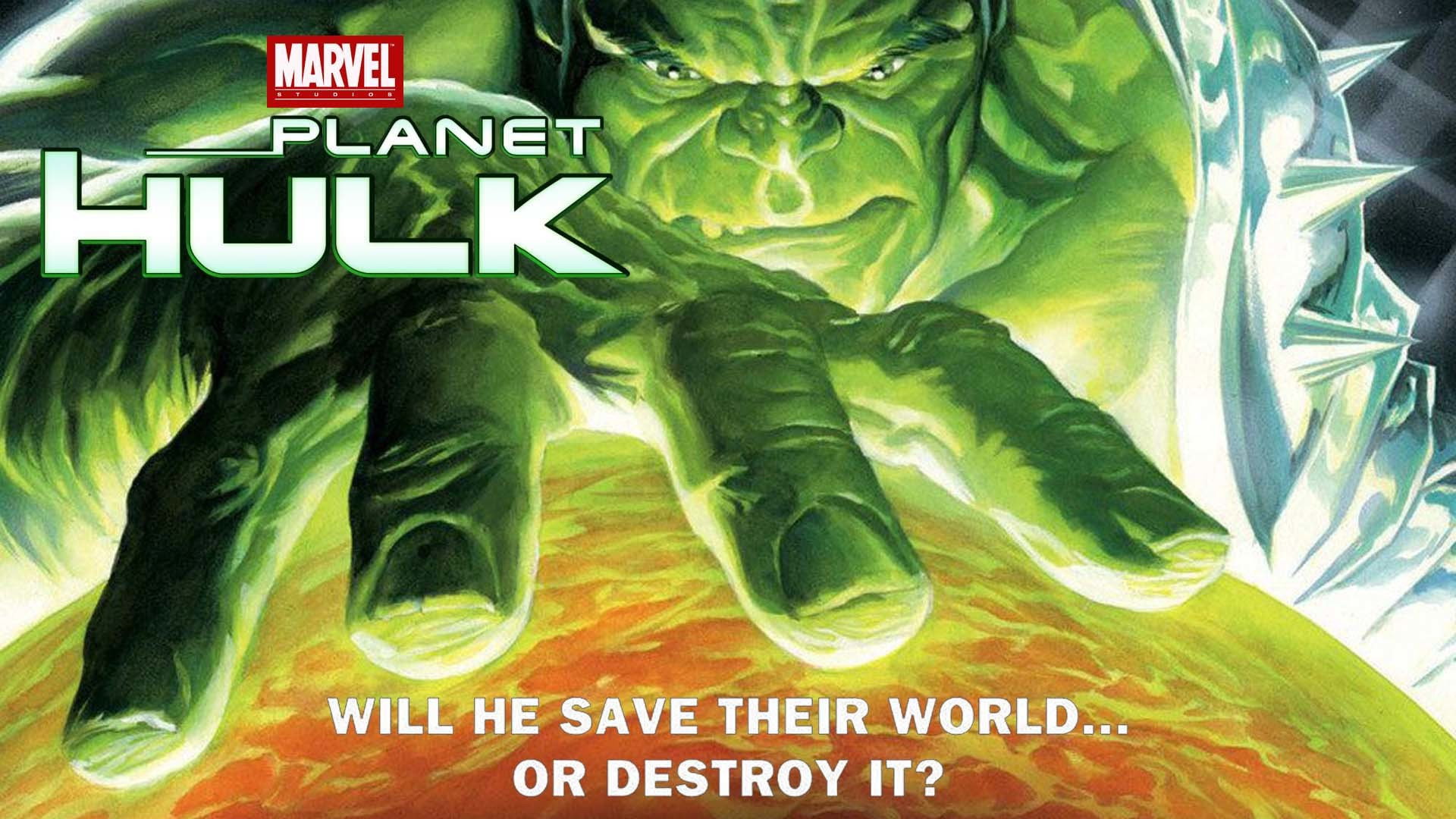 Planet Hulk's poster
