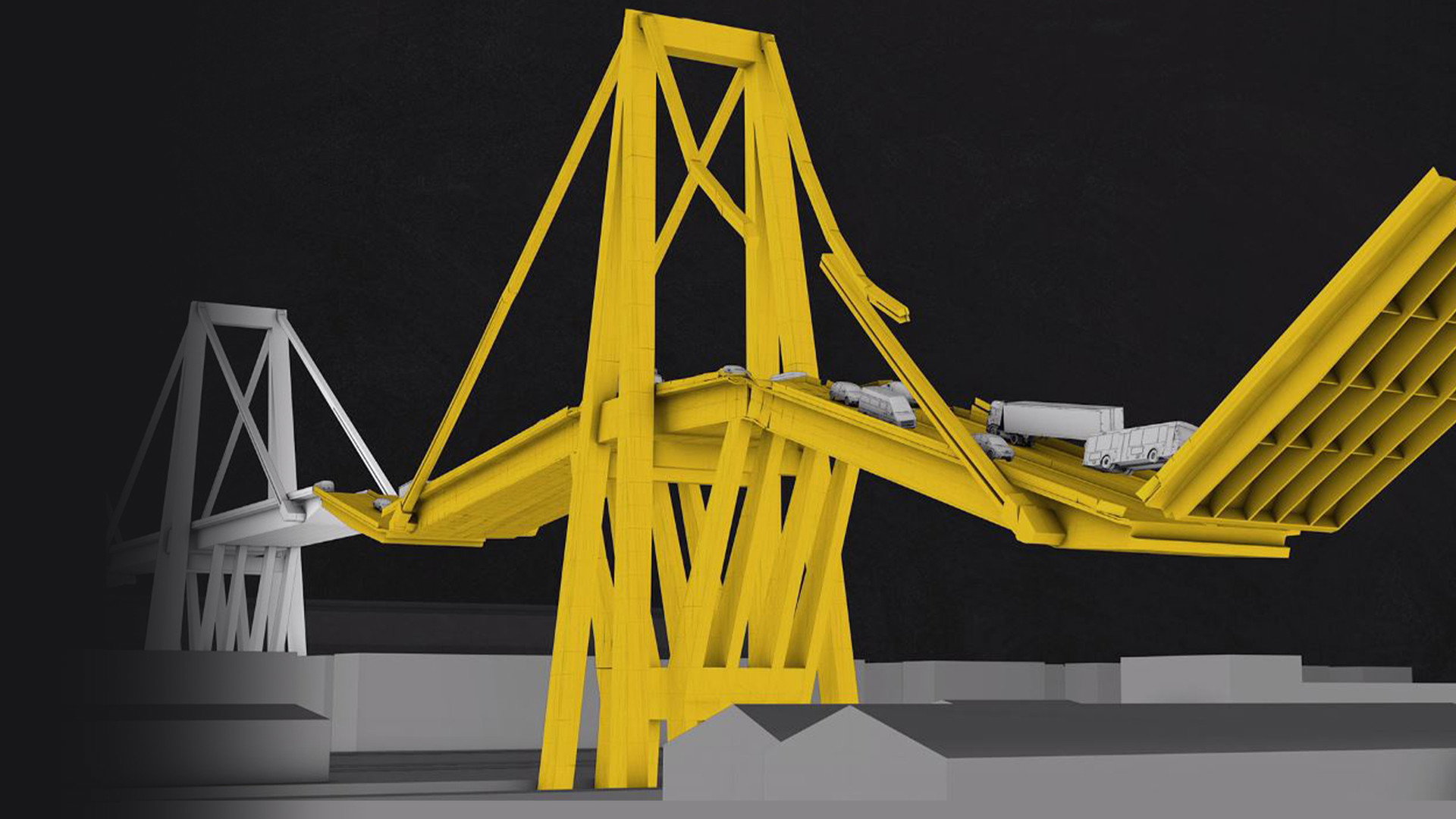 Genoa Bridge Disaster's poster