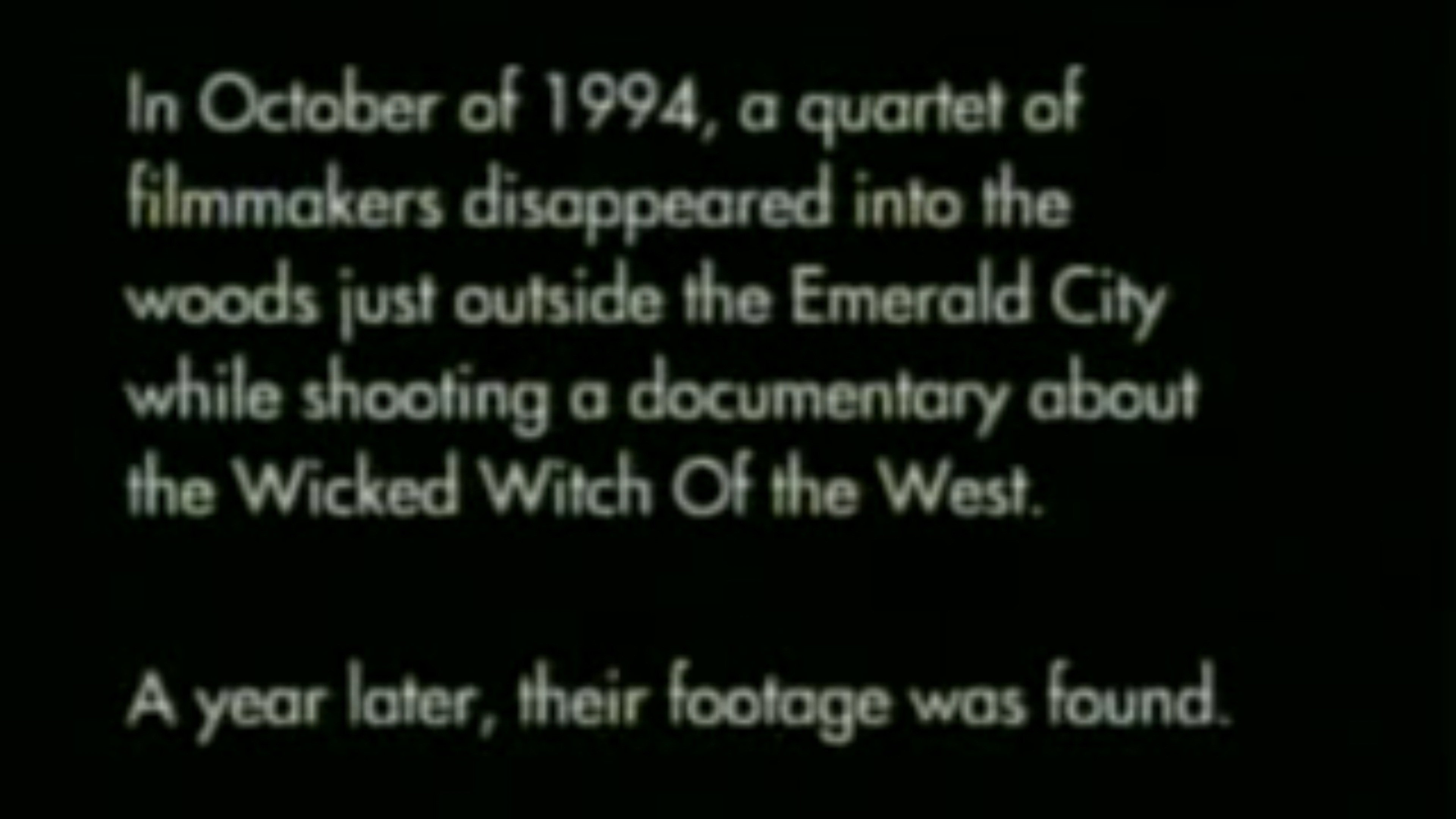 The Wicked Witch Project's poster