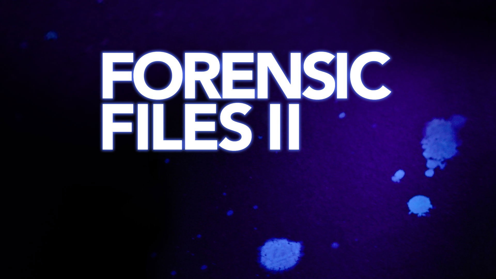 Forensic Files II's poster