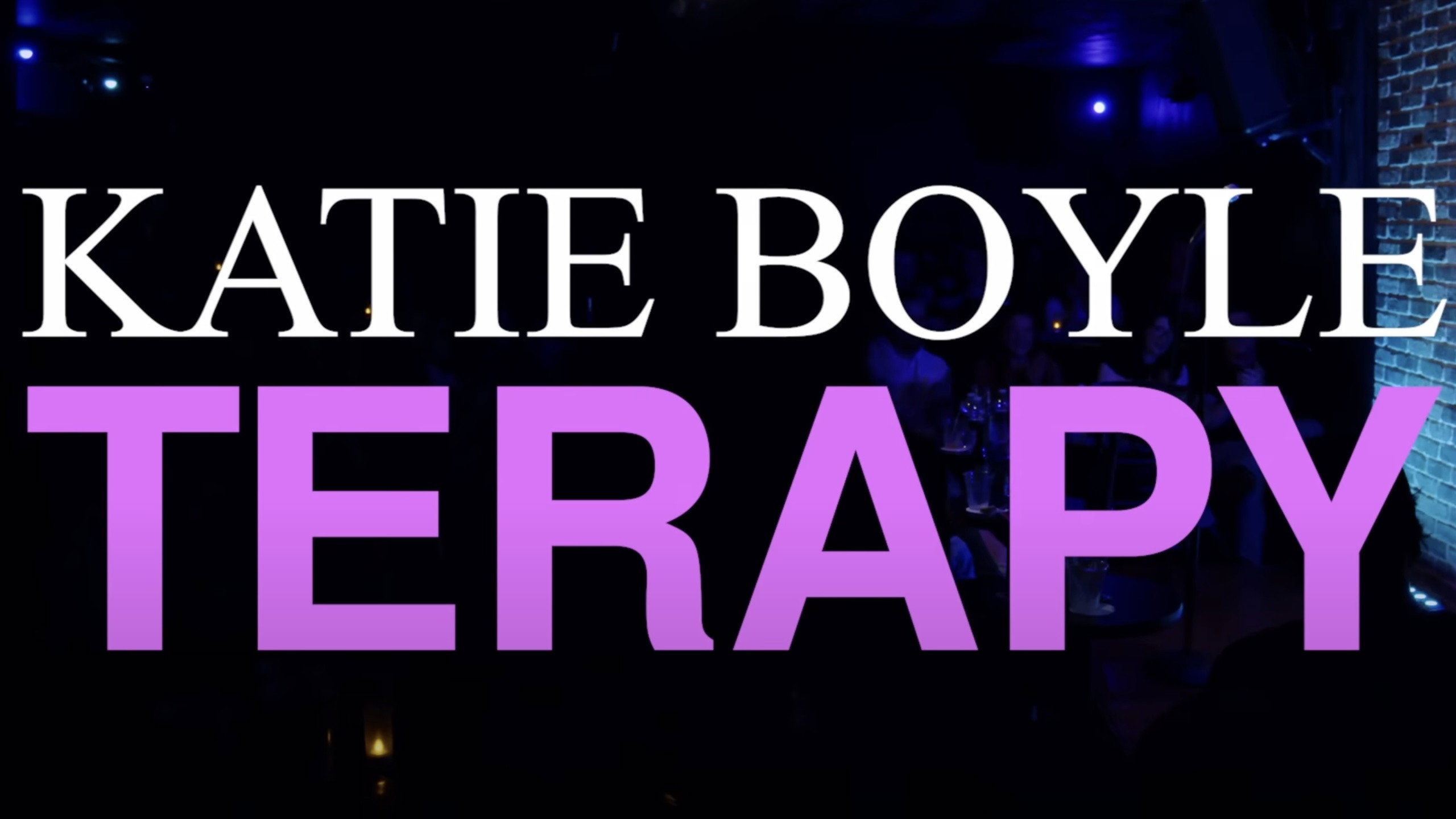 Katie Boyle: Terapy's poster