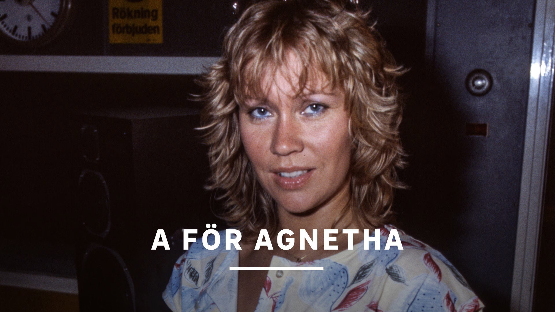 A för Agnetha's poster
