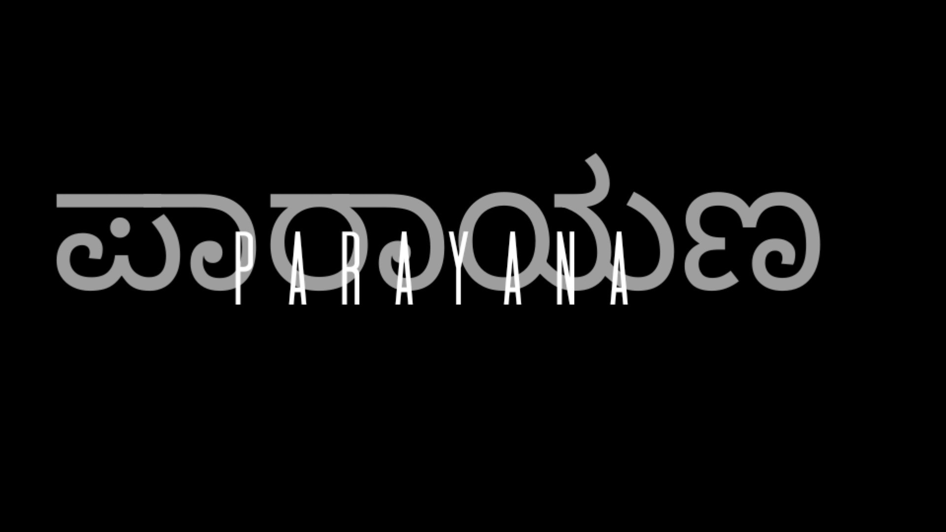 PARAYANA's poster