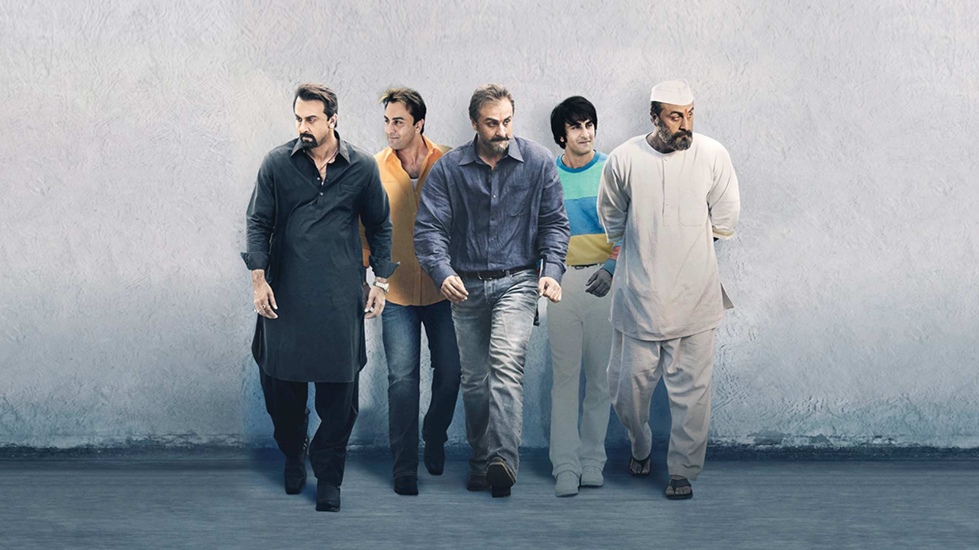 Sanju's poster