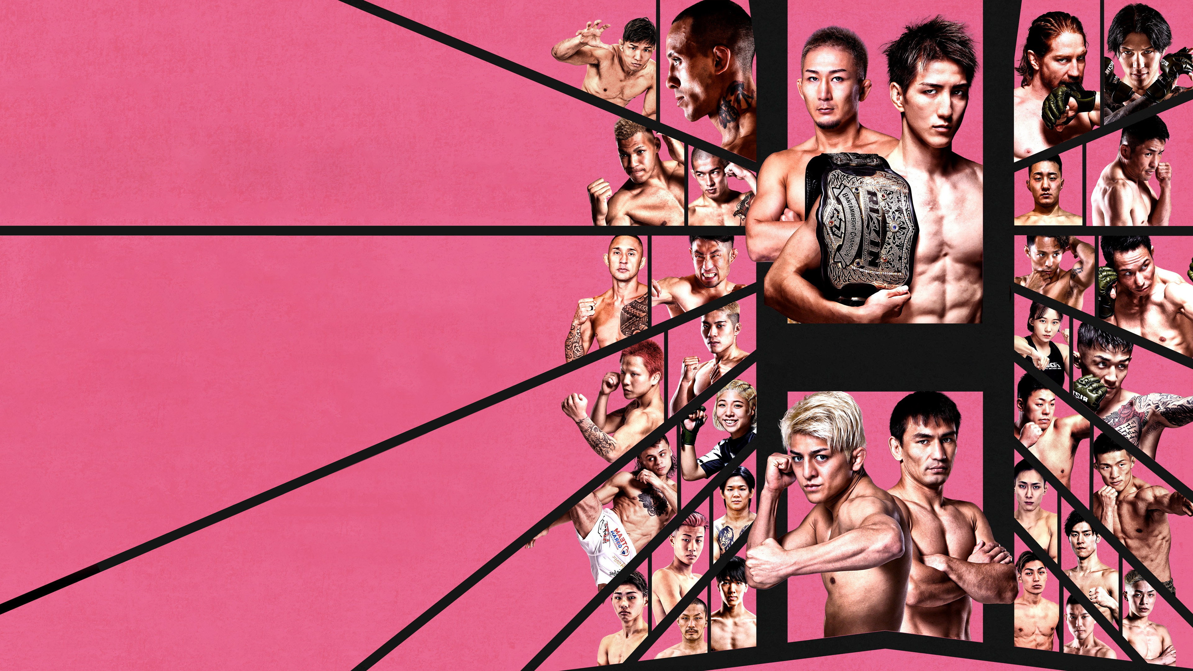RIZIN 50's poster