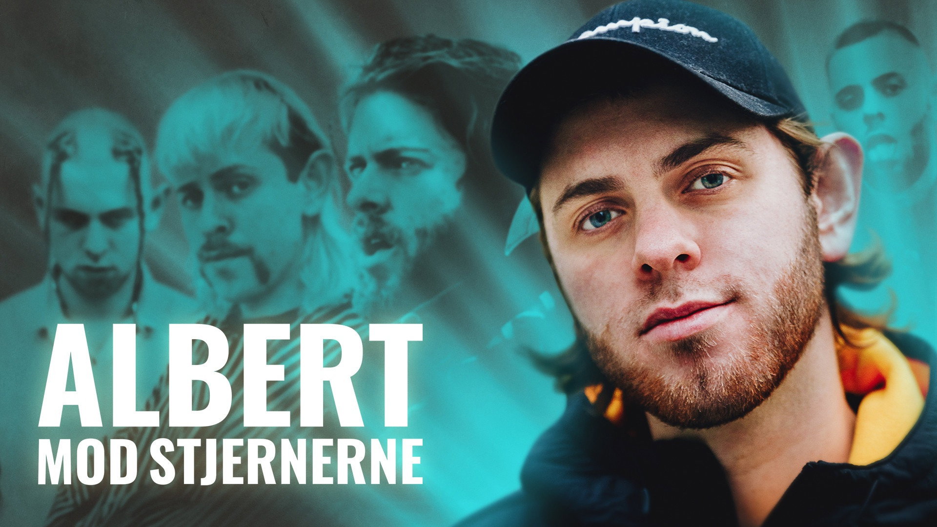 Albert mod stjernerne's poster