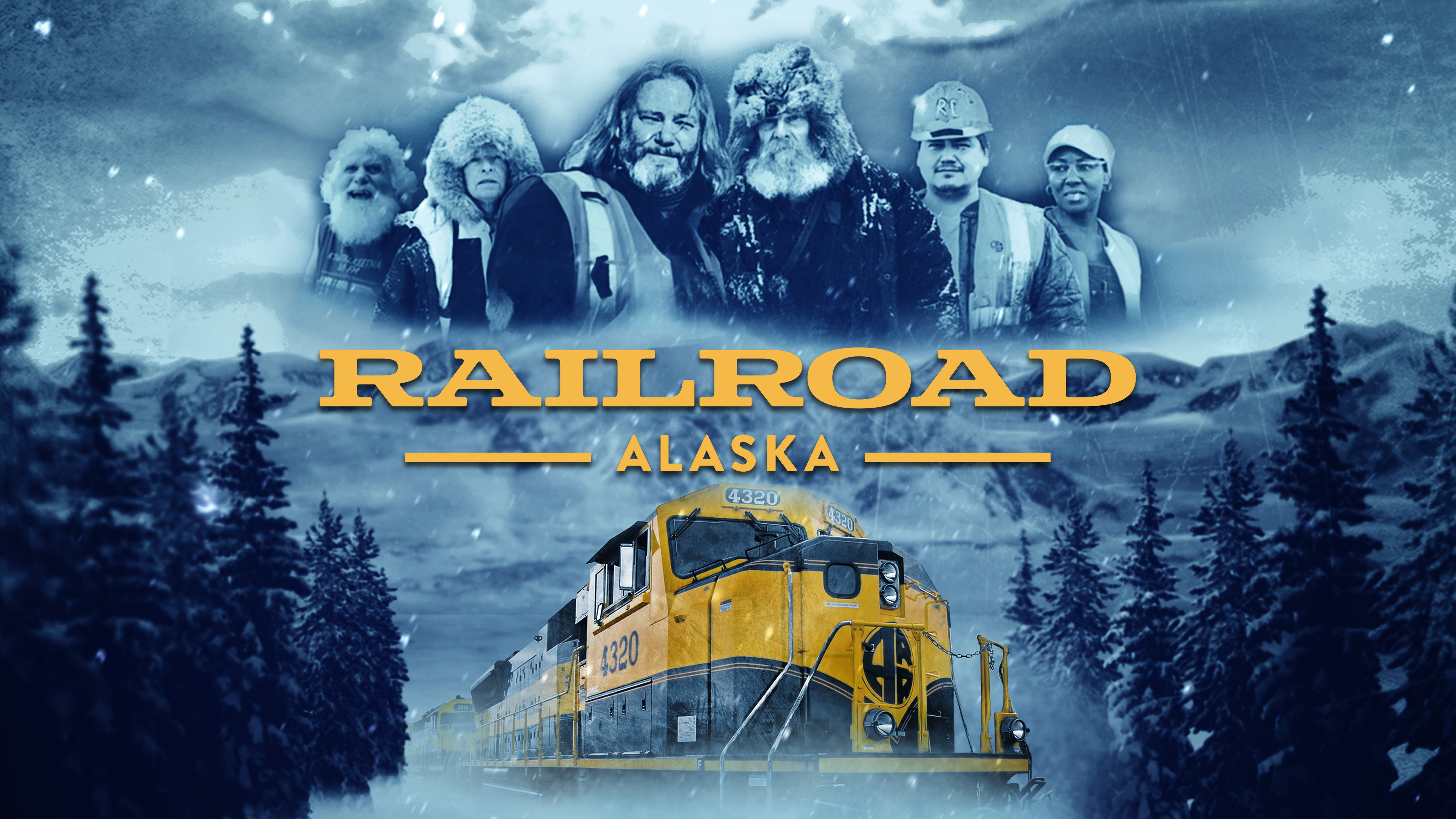 Railroad Alaska's poster