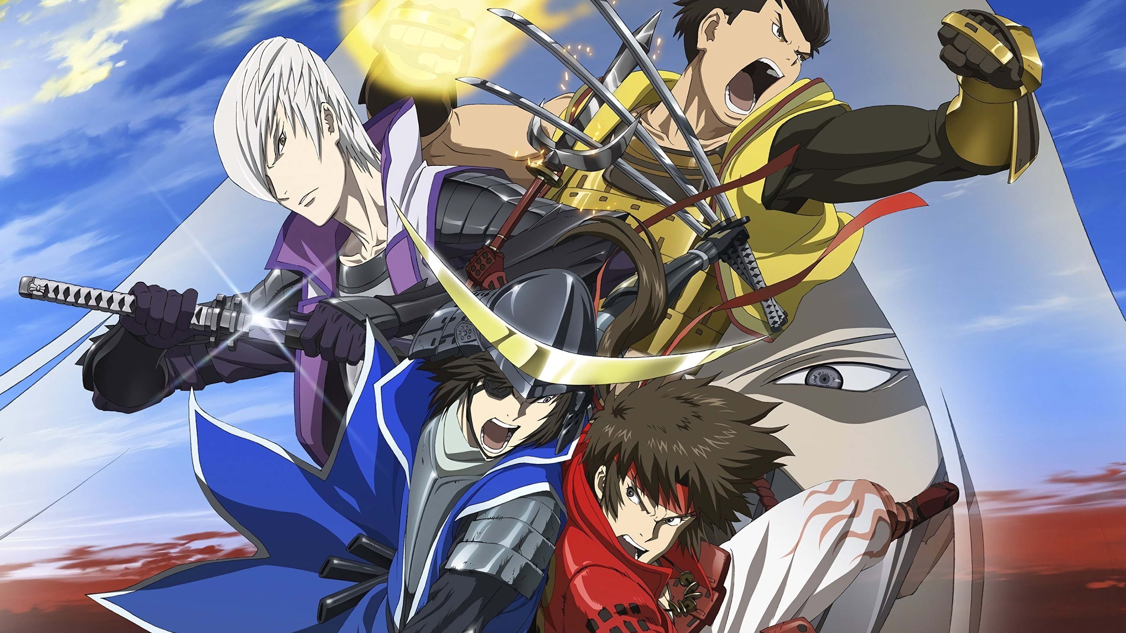 Sengoku Basara: The Last Party's poster
