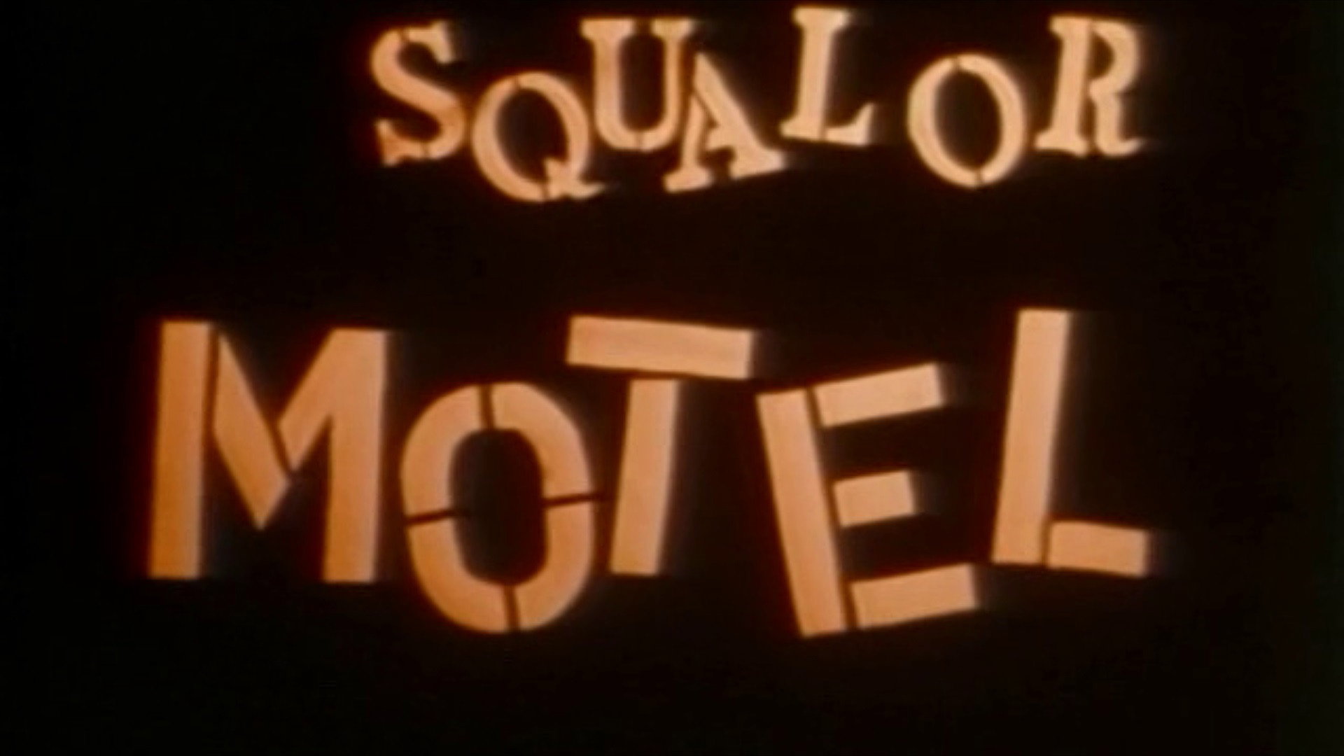 Squalor Motel's poster