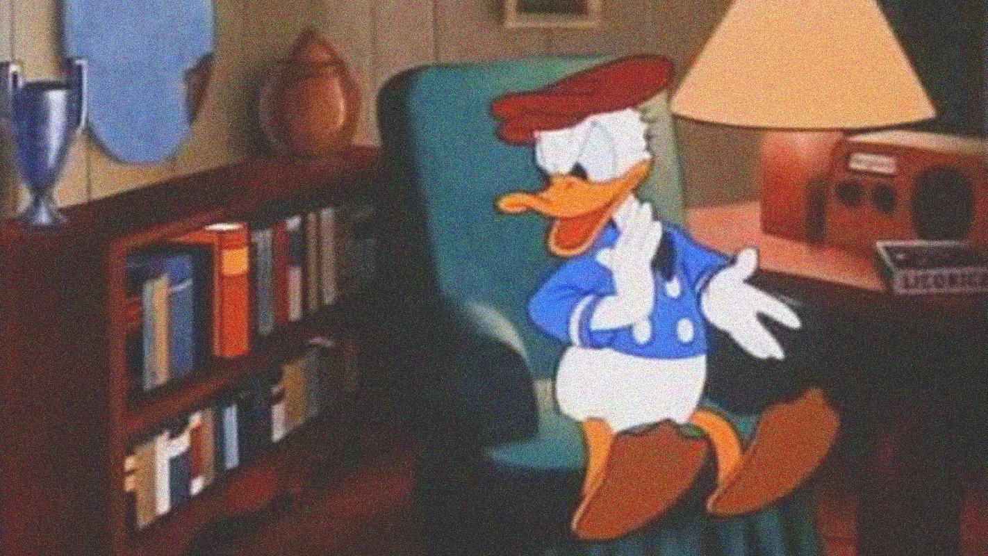 Donald's Off Day's poster