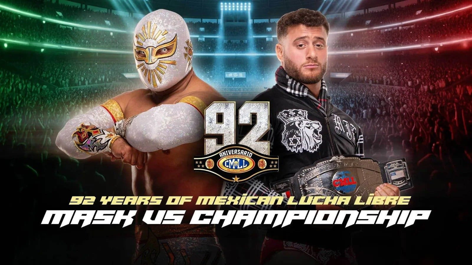 CMLL 92nd Anniversary Show's poster