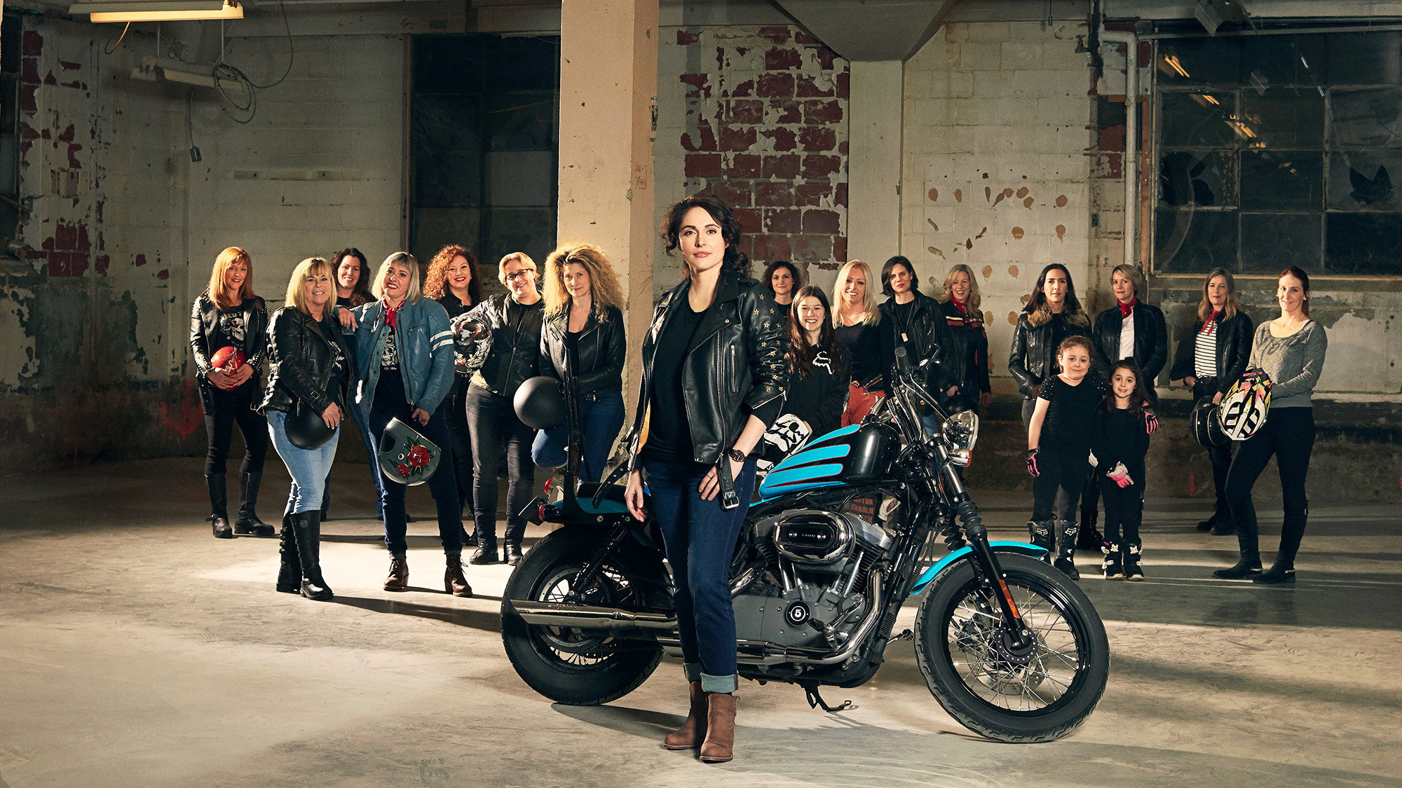 Filles de moto's poster