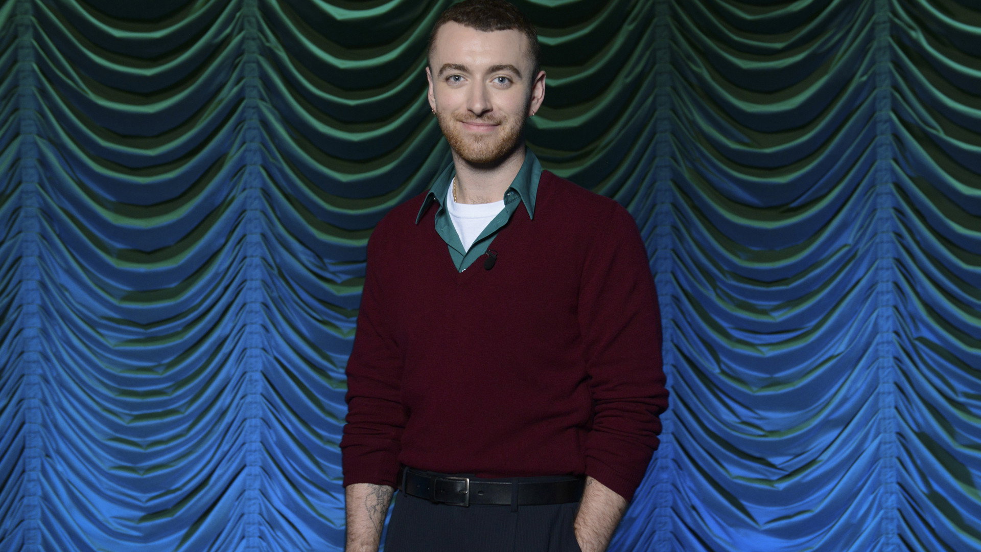 Sam Smith at the BBC's poster