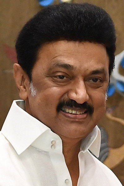 M. K. Stalin's poster