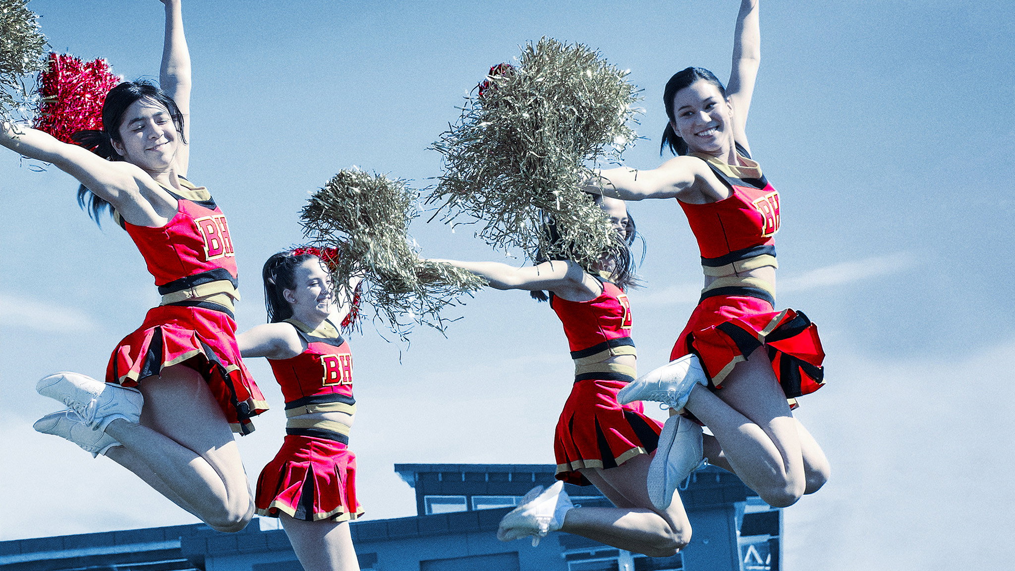 Undercover Cheerleader's poster
