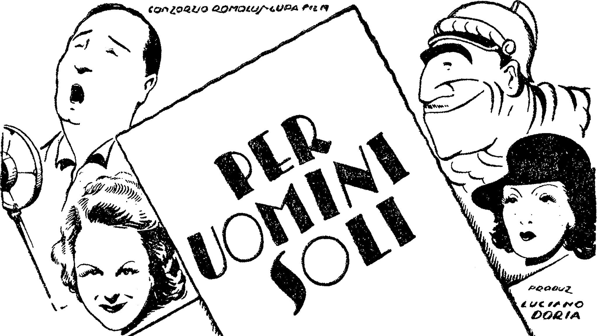 Per uomini soli's poster