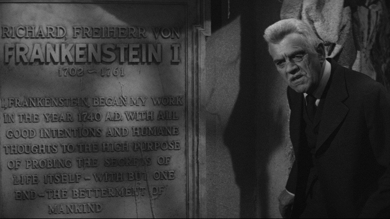 Frankenstein 1970's poster