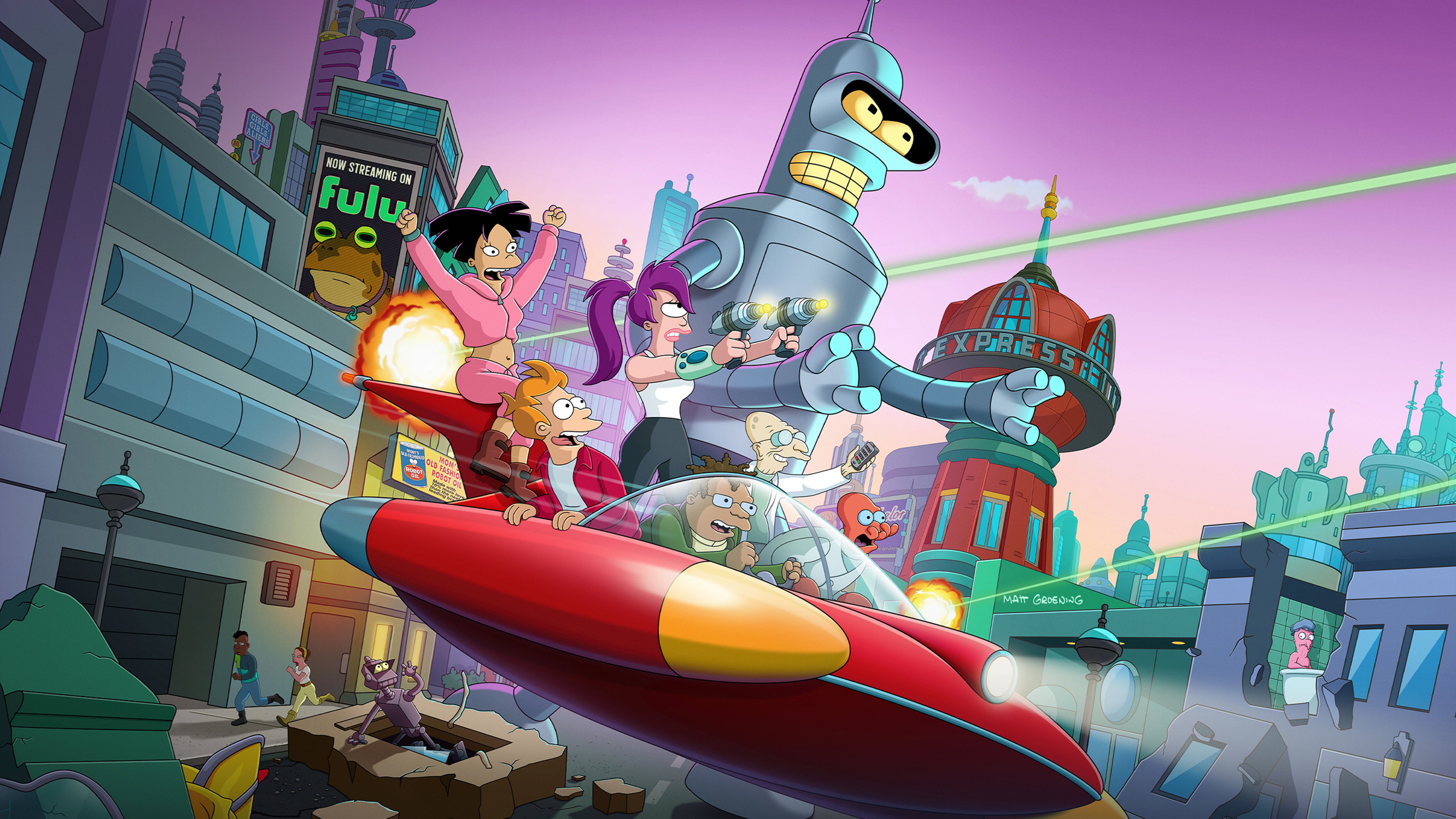 Futurama's poster